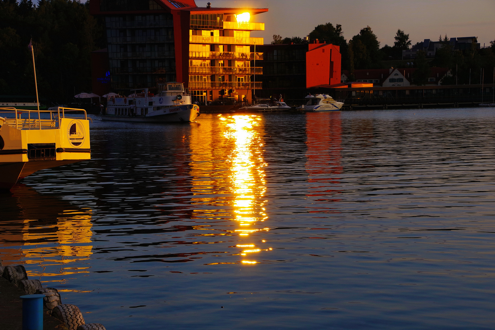 Sonnenuntergang Spiegelung