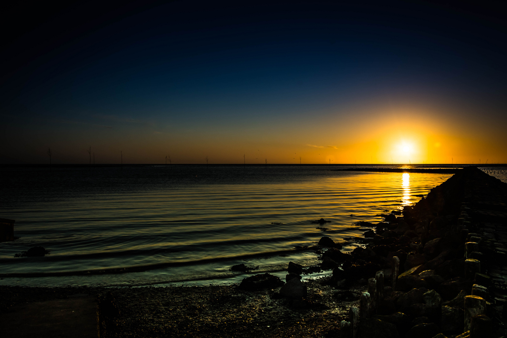 Sonnenuntergang Spieka