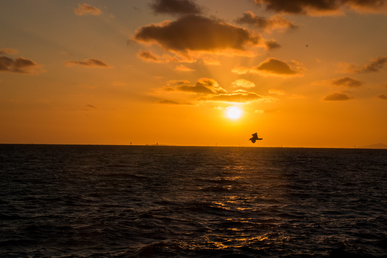 Sonnenuntergang- St. Kilda, Australia