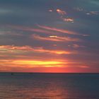 Sonnenuntergang St. Kilda Beach