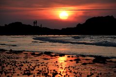 Sonnenuntergang St. Malo 2014