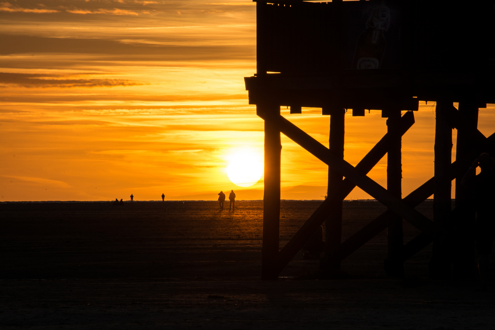 Sonnenuntergang St. Peter-Ording