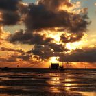 Sonnenuntergang St Peter Ording