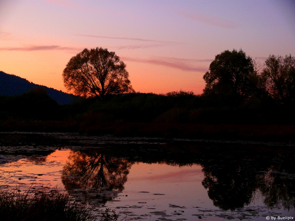 Sonnenuntergang @ Stadlersee (Zürcher Unterland - CH)
