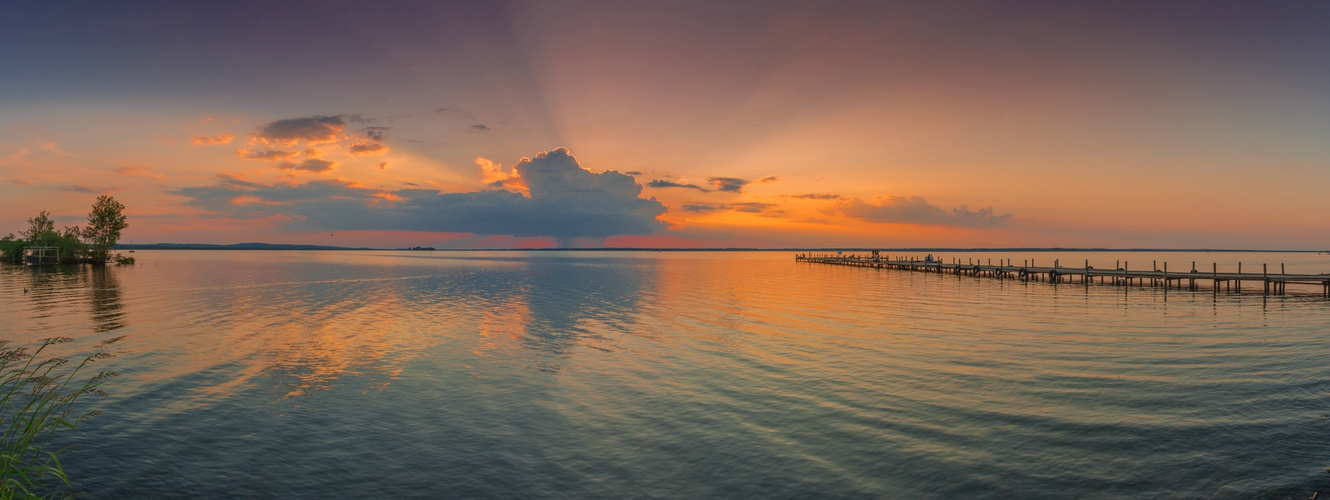 Sonnenuntergang Steinhuder Meer