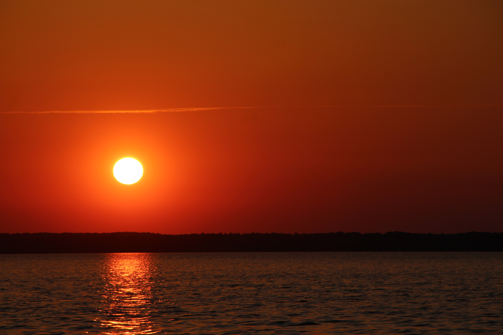 Sonnenuntergang Steinhuder Meer