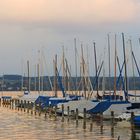 Sonnenuntergang-Stimmung am Ammersee