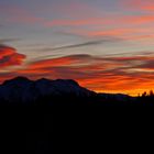 Sonnenuntergang Stoißer Alm