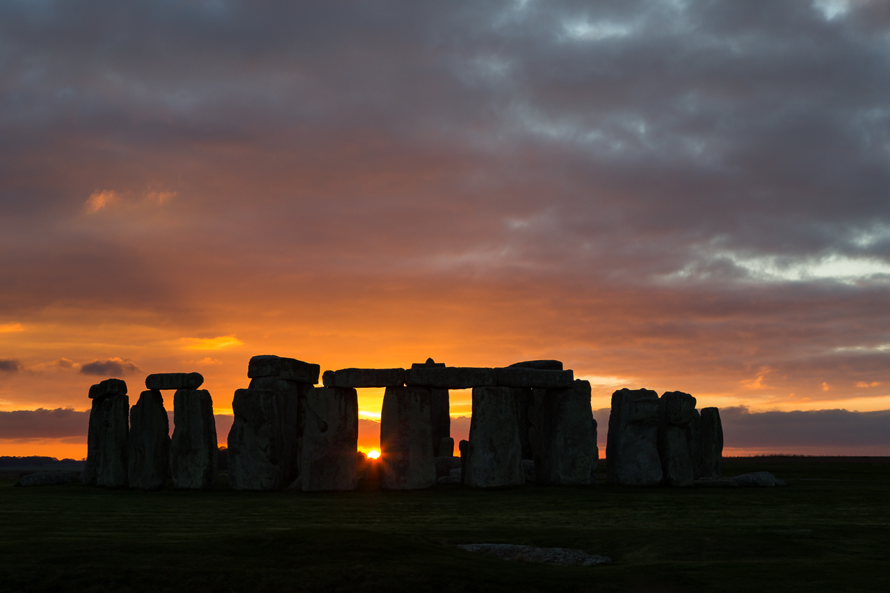 Sonnenuntergang @ Stonehenge