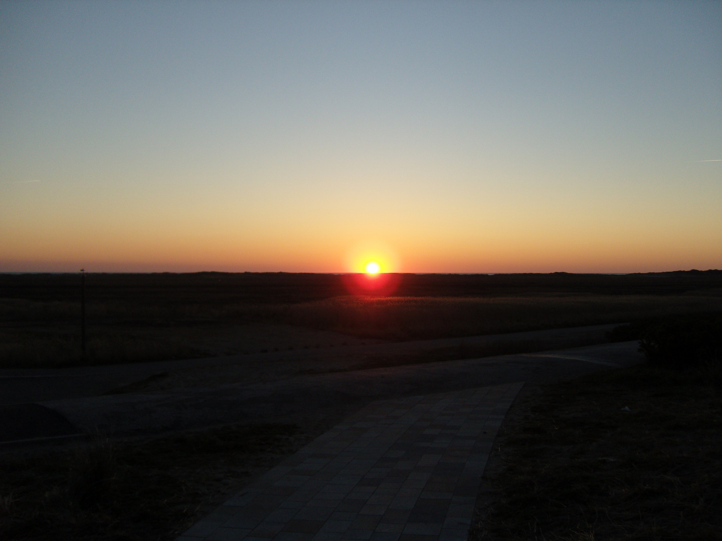 Sonnenuntergang St.Peter Ording Nordsee