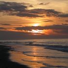 Sonnenuntergang Strand Amrum