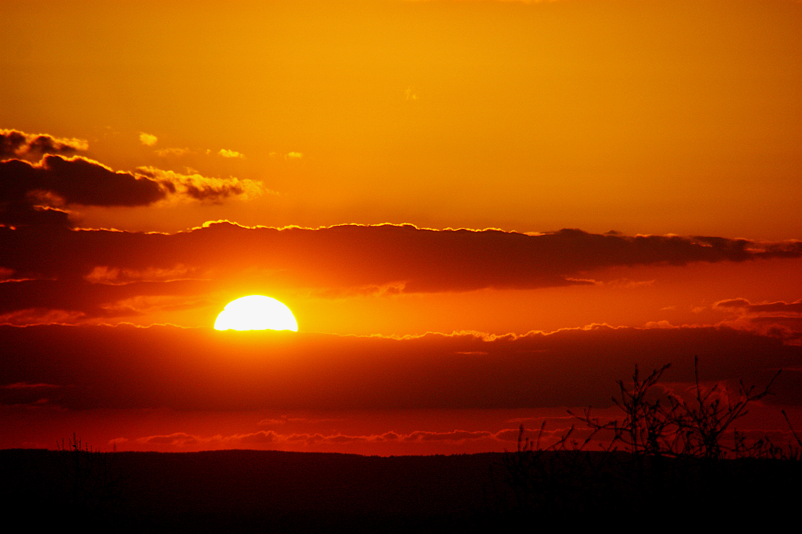 Sonnenuntergang Stuttgart