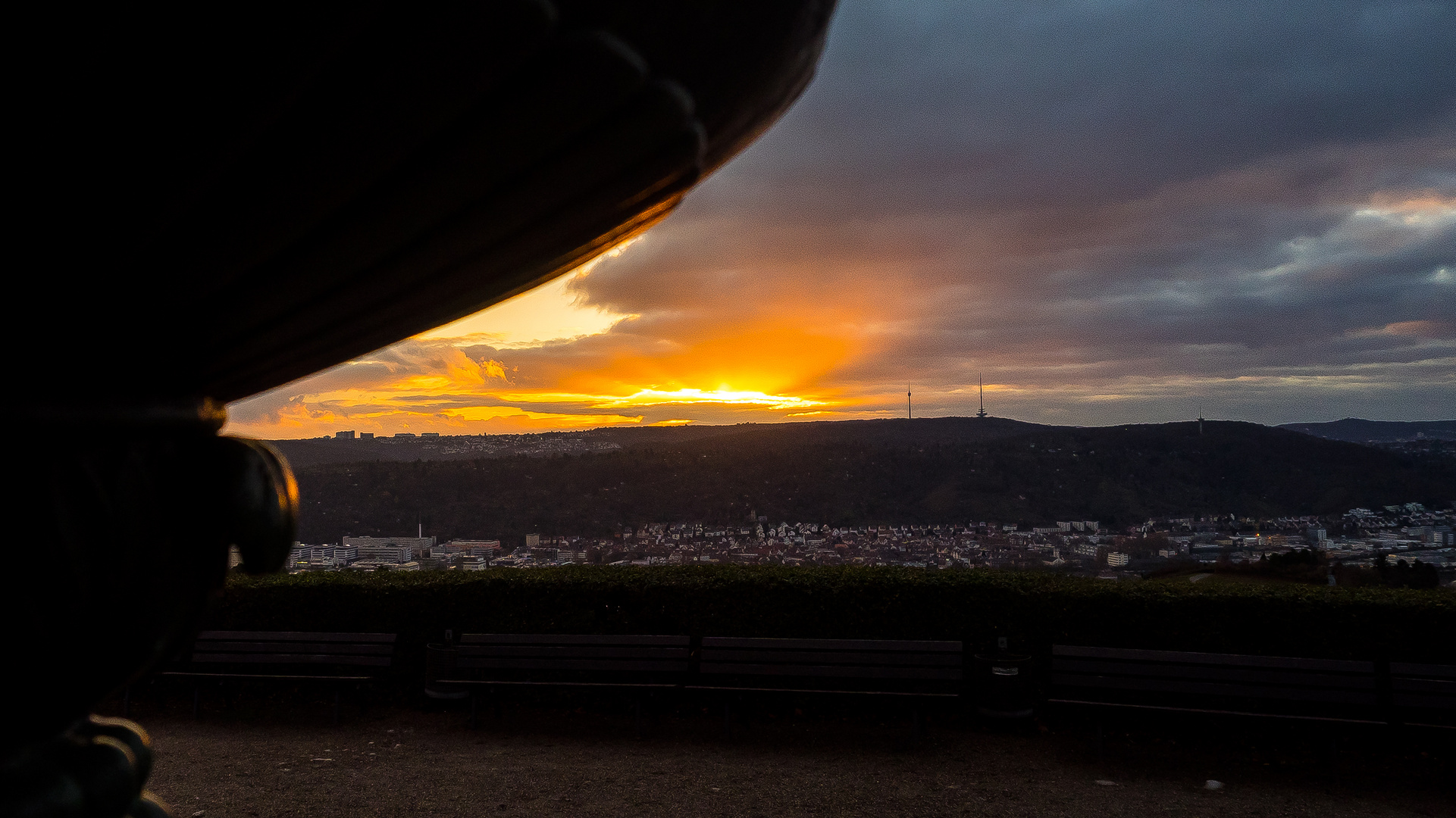 Sonnenuntergang - Stuttgart