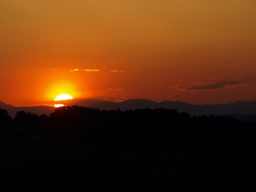 Sonnenuntergang (Südburgenland)