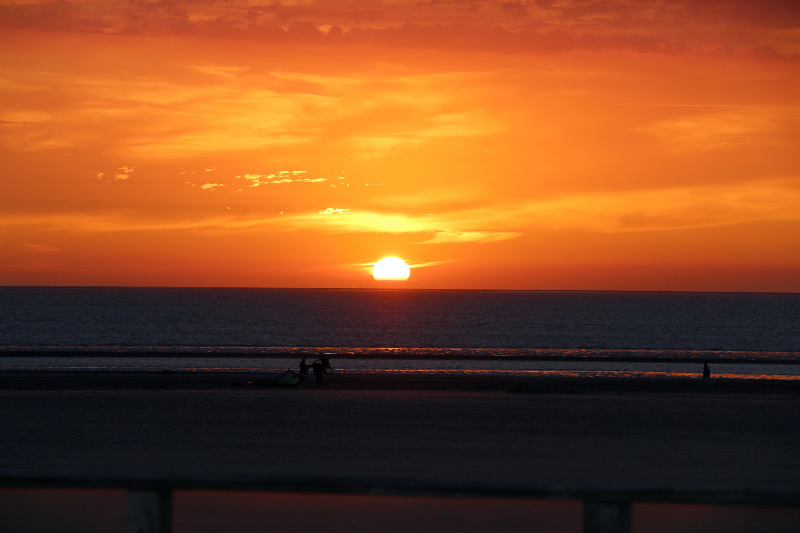 Sonnenuntergang Südholland