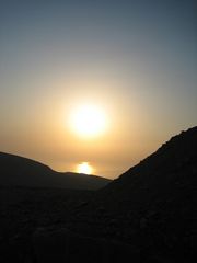 Sonnenuntergang Sultanats Oman (VAE)