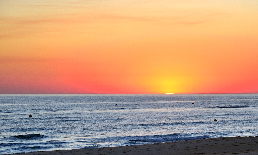 Sonnenuntergang, Sundown, puesta del sol, Costa de la Luz, 