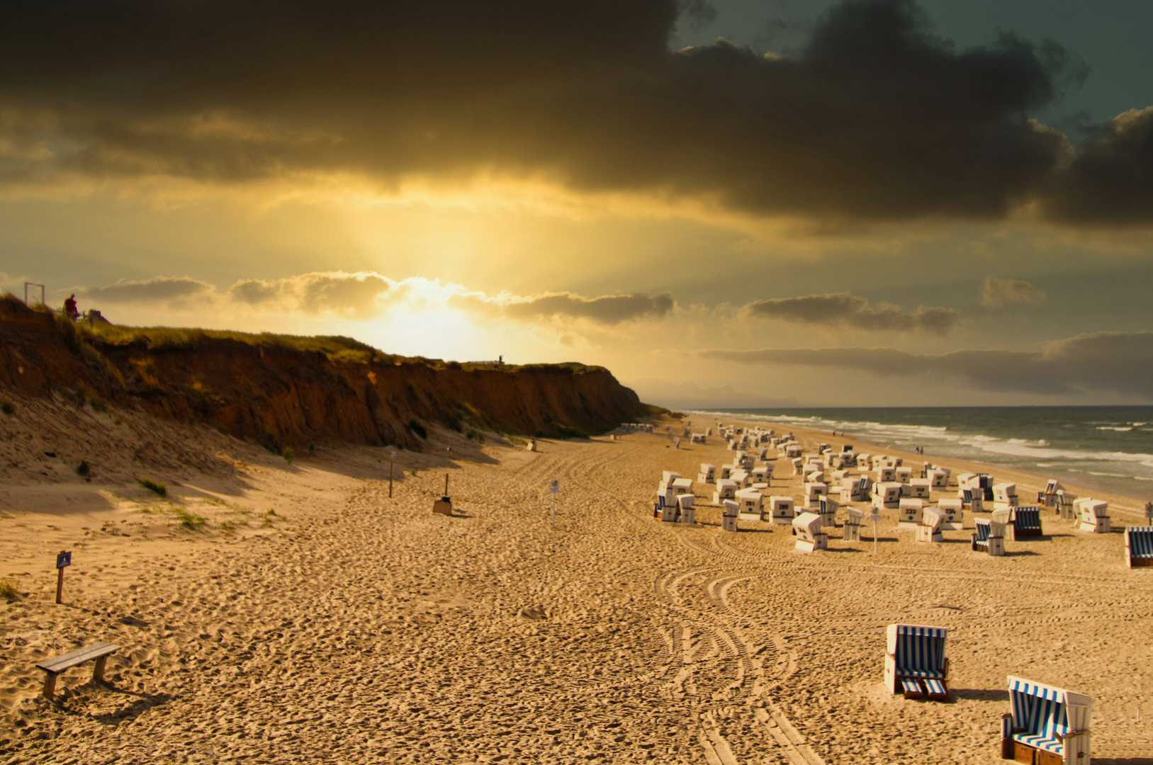 Sonnenuntergang Sylt