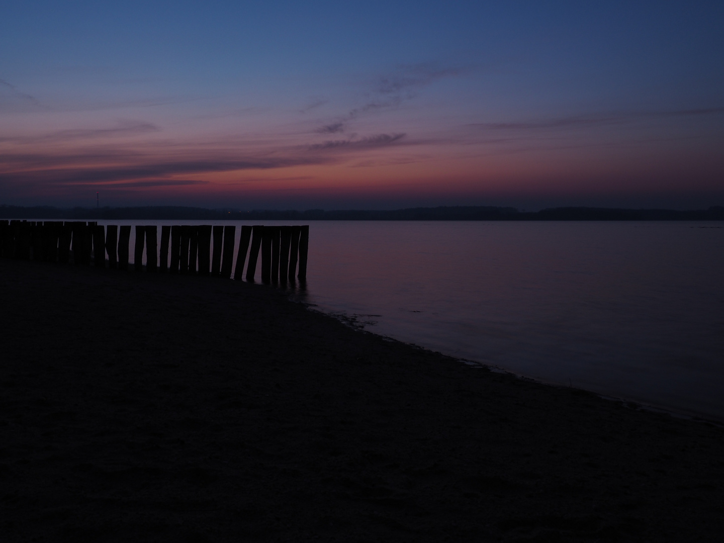 Sonnenuntergang Talsperre Bautzen