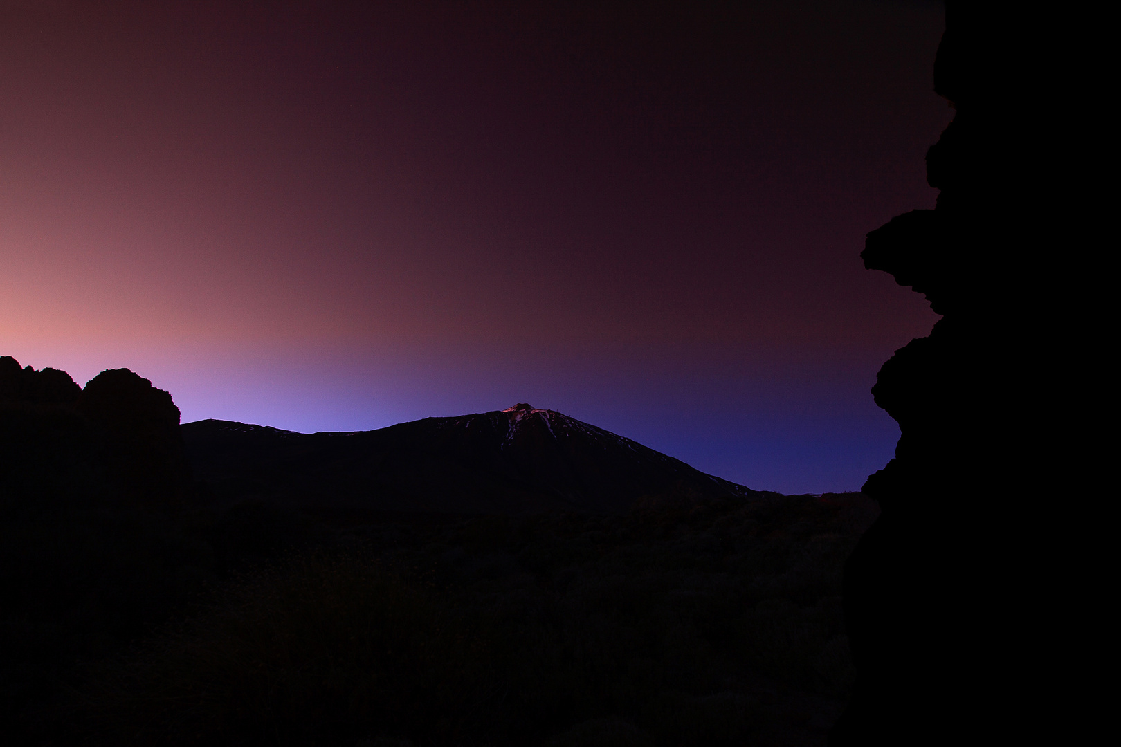 Sonnenuntergang Teide