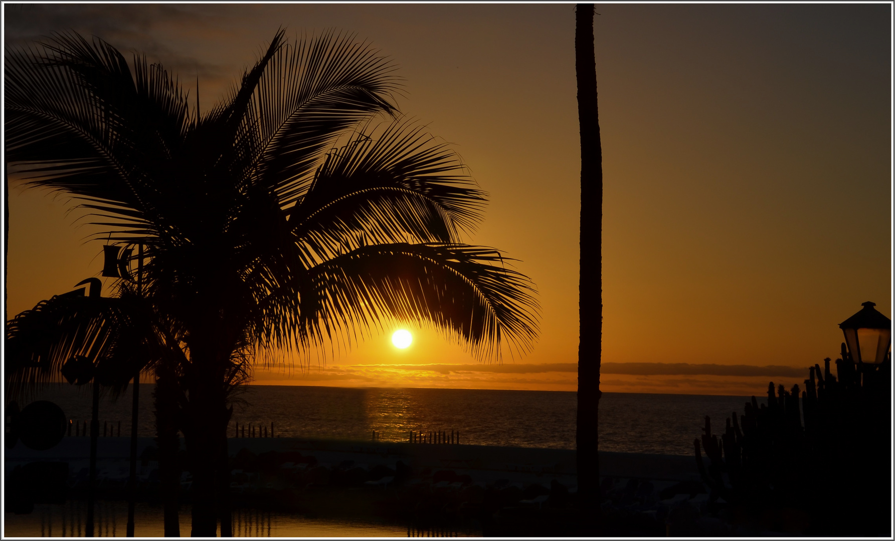 Sonnenuntergang ( Teneriffa )