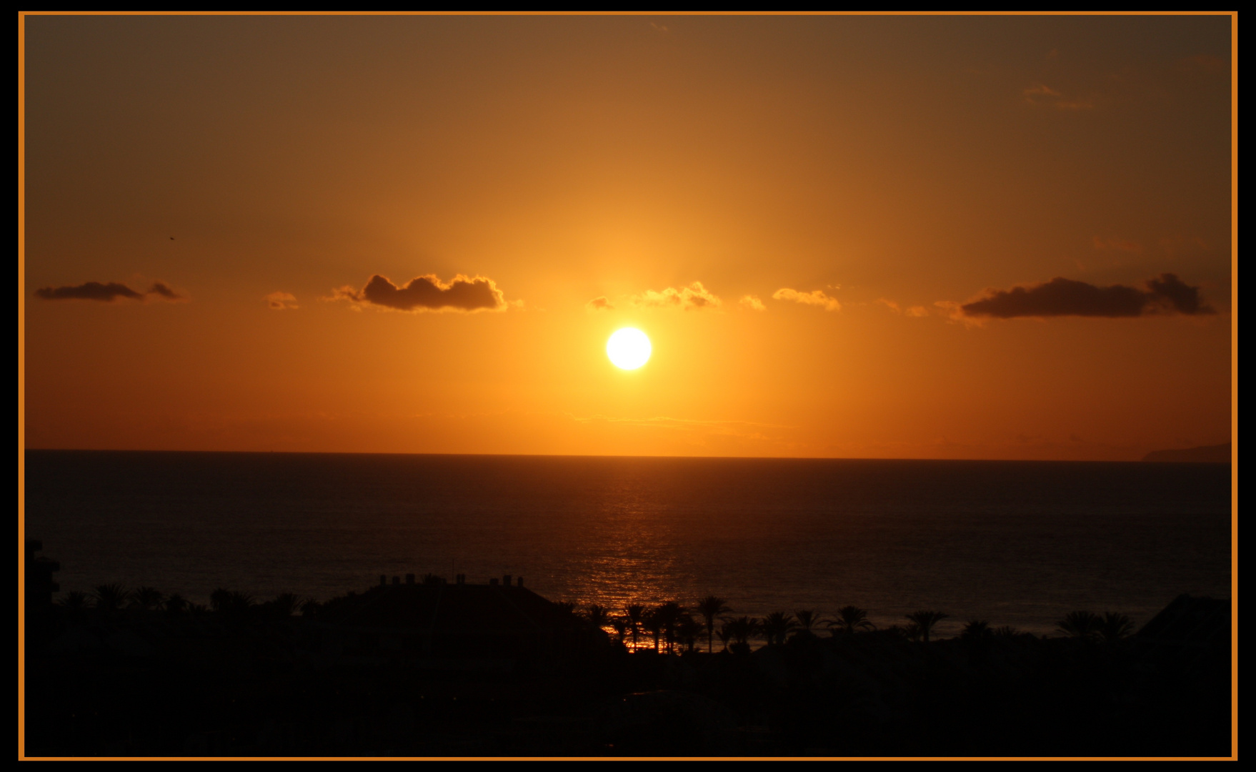 Sonnenuntergang Teneriffa