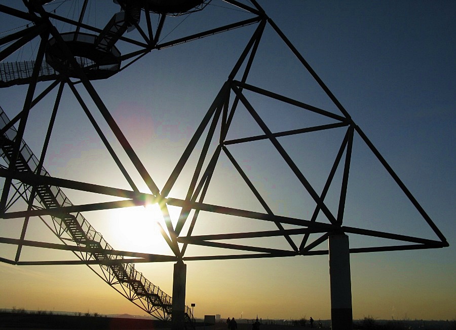 Sonnenuntergang Tetraeder