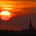 Sonnenuntergang, Texel, Den Hoorn