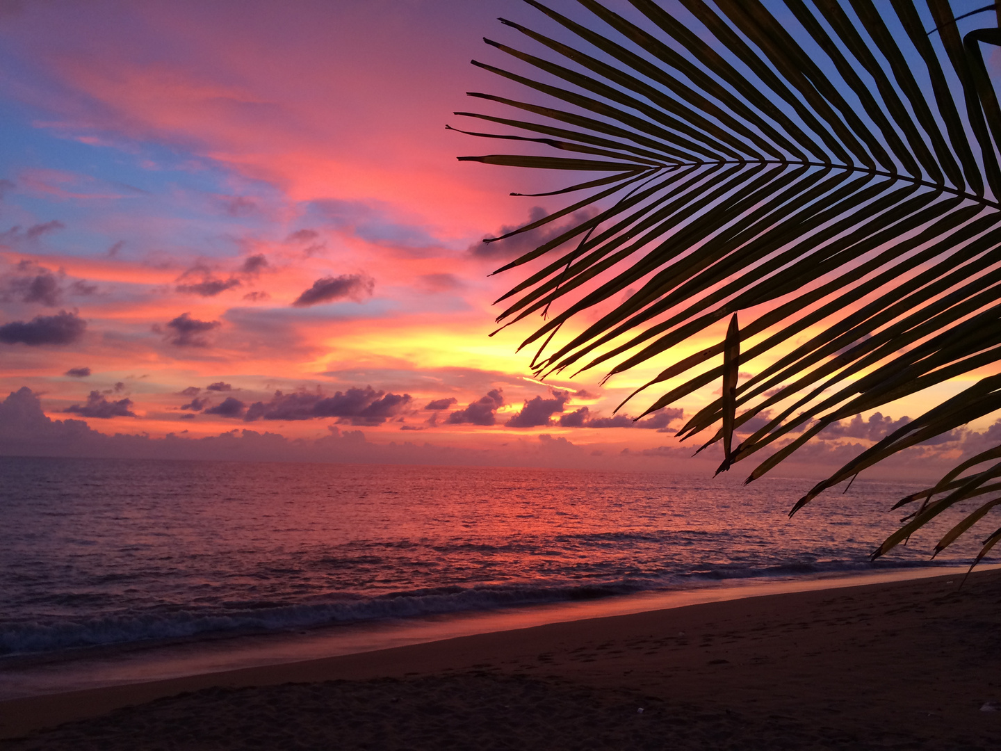 Sonnenuntergang Thailand