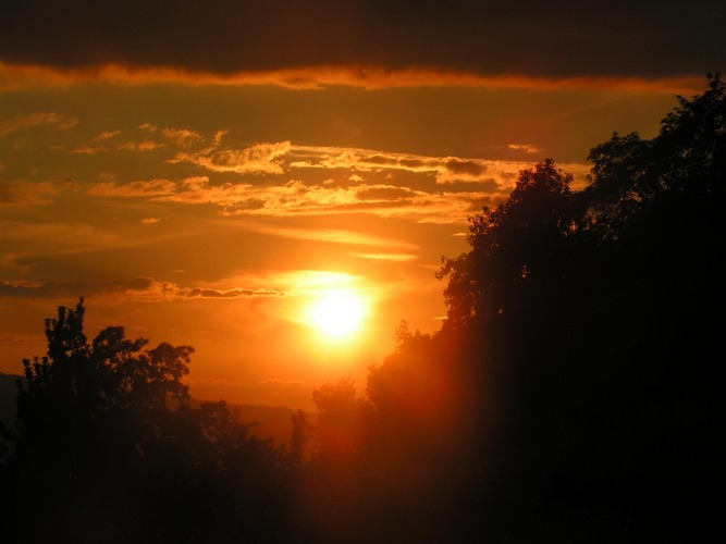 Sonnenuntergang Thunersee