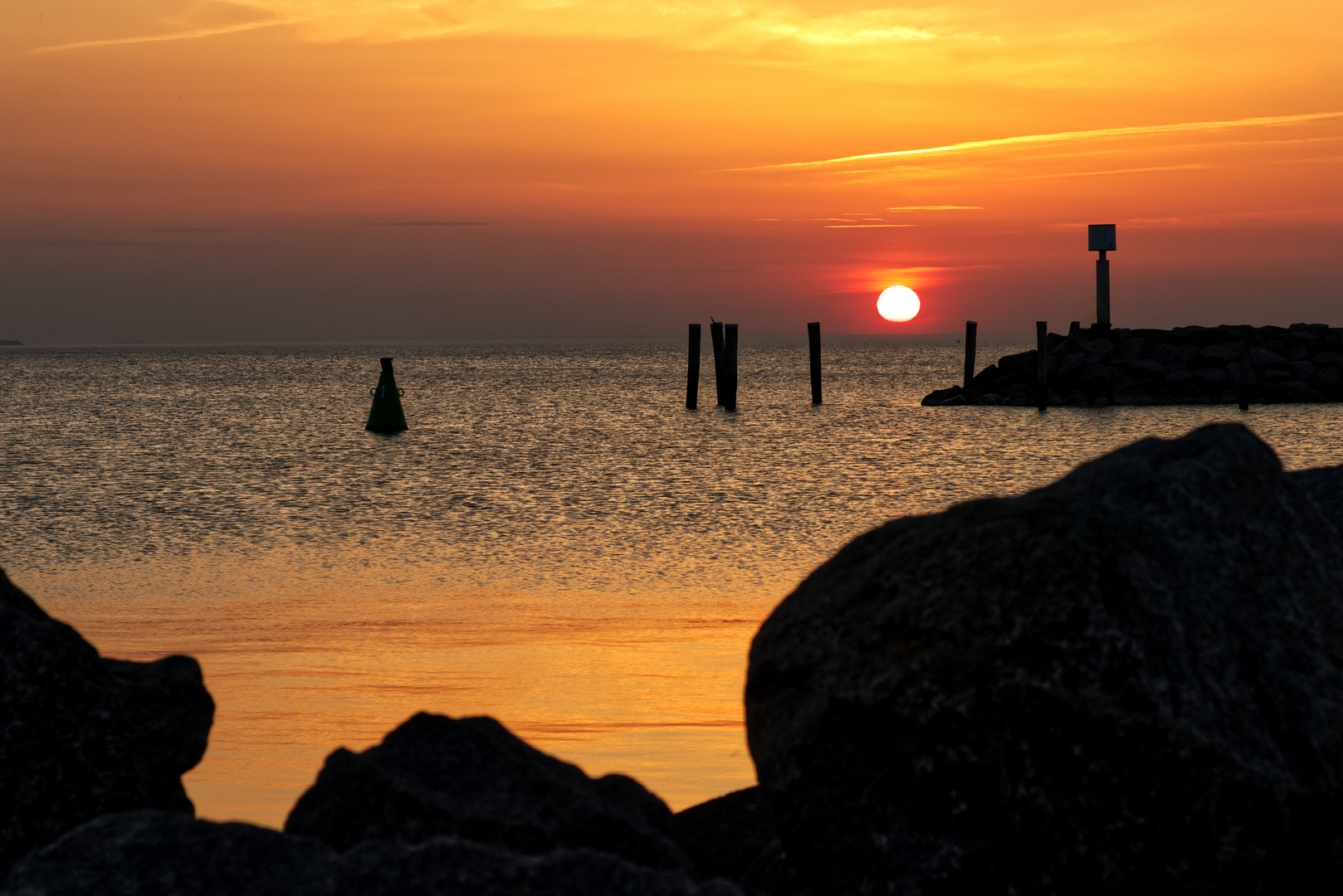 Sonnenuntergang Timmendorf auf Poel