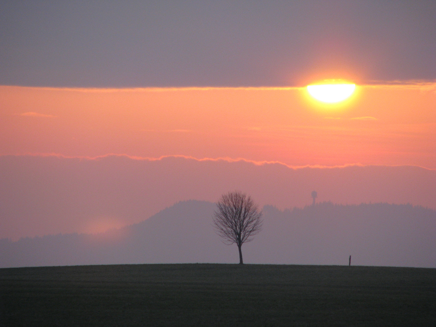 Sonnenuntergang Tödtleinsdorf