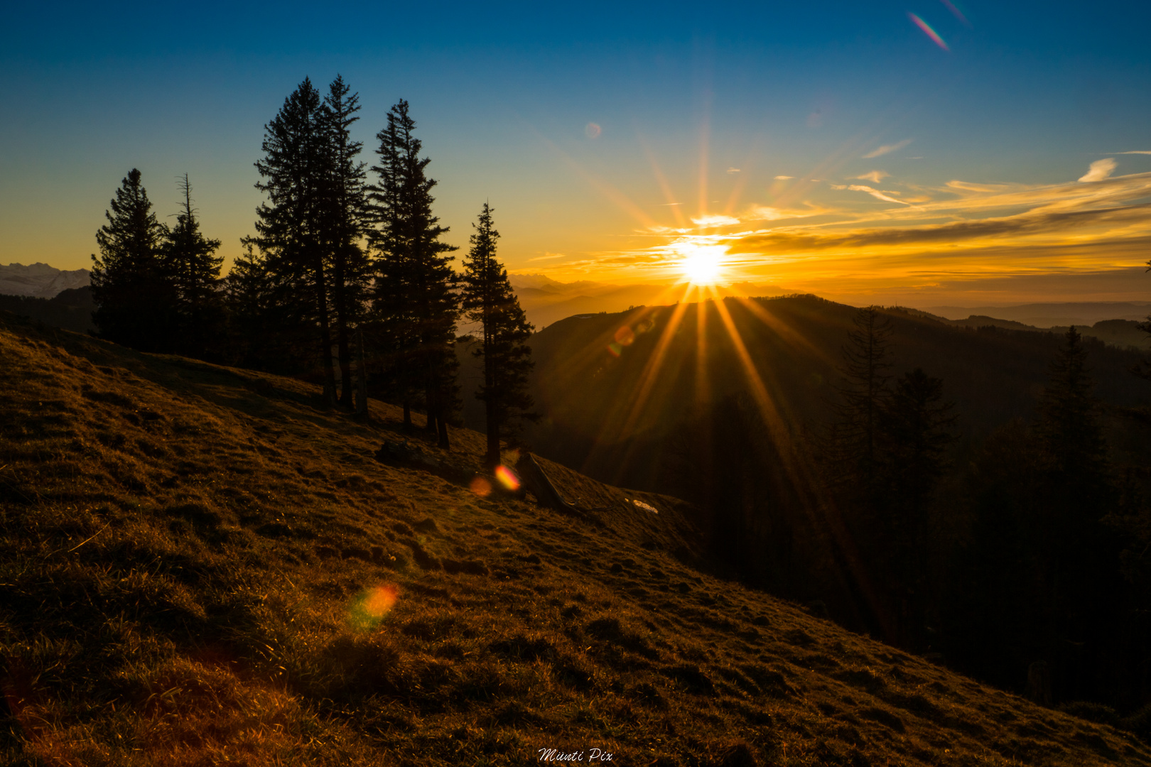 Sonnenuntergang Top of Zürich