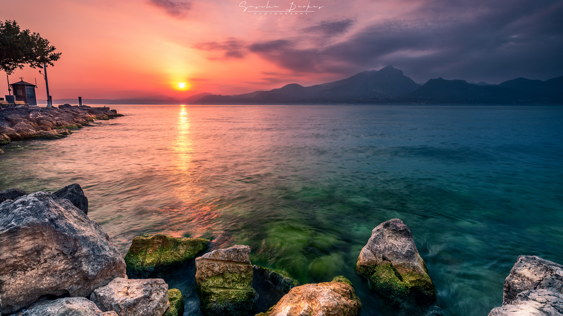 Sonnenuntergang Torri del Benaco