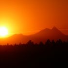 Sonnenuntergang Tsitsikamma Nationalpark Südafrika