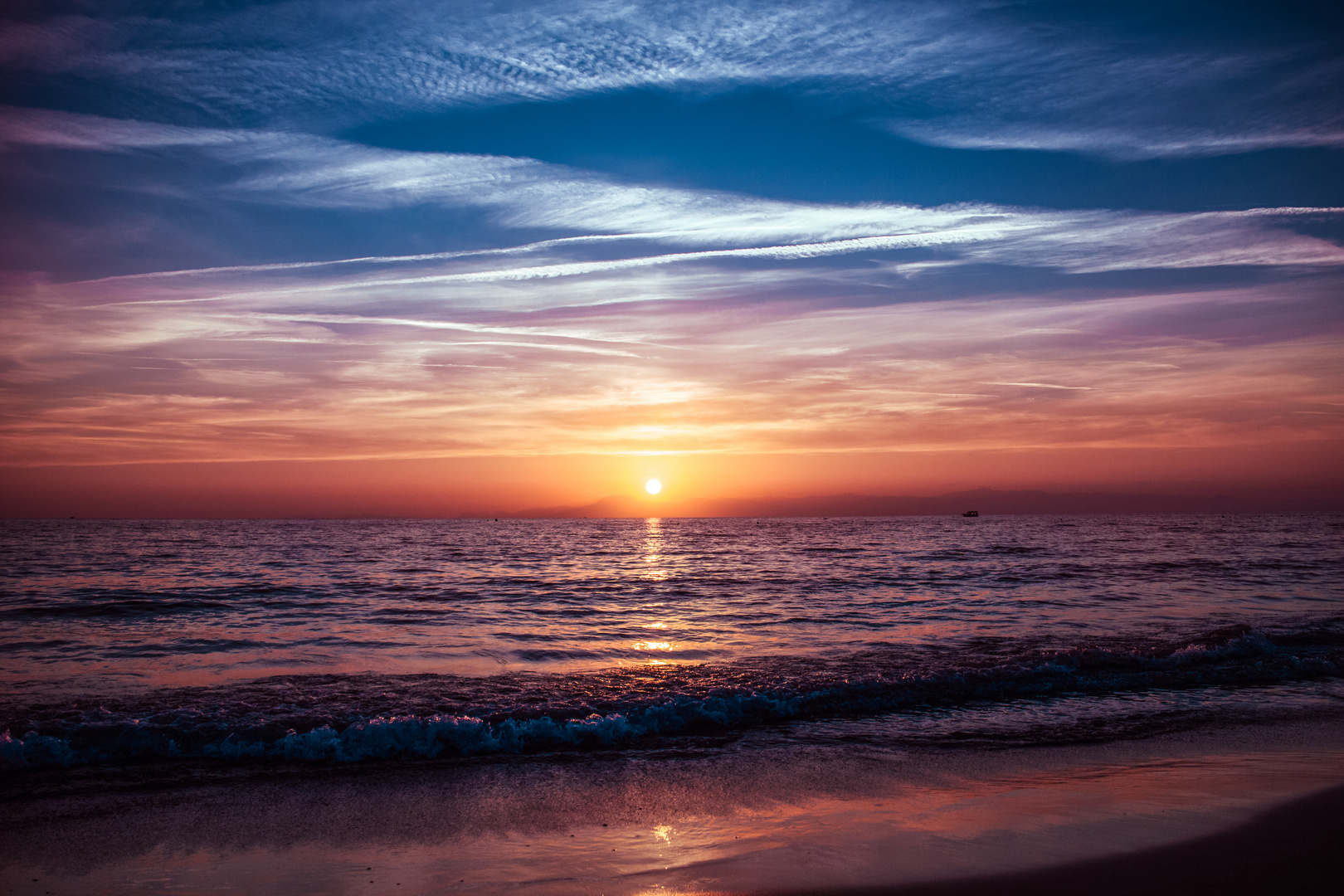 Sonnenuntergang, Türkei, Herbst 2016 