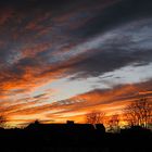 Sonnenuntergang über Aachen