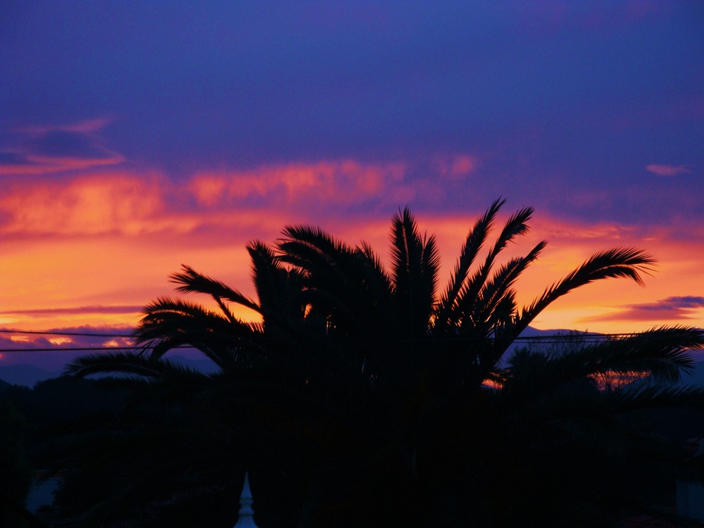 Sonnenuntergang über "Al hambra"