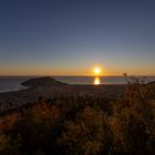 Sonnenuntergang über Alanya (Türkei) 