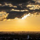 Sonnenuntergang über Augsburg