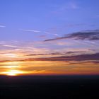 Sonnenuntergang über Bad Godesberg