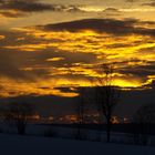 Sonnenuntergang über Bad Kissingen