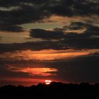 Sonnenuntergang über Beckum