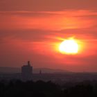 Sonnenuntergang über Bielefeld