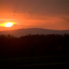 Sonnenuntergang über Bielefeld