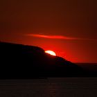 Sonnenuntergang über Bodensee