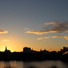 Sonnenuntergang über Bonn