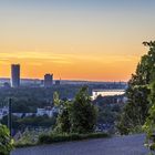 Sonnenuntergang über Bonn und der Köln-Bonner-Bucht