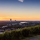 Sonnenuntergang über Bonn und der Köln-Bonner-Bucht