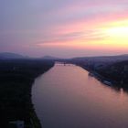 Sonnenuntergang über Bratislava - Sunset over Bratislava